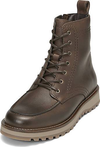 Marc O'Polo Schnürstiefel aus hochwertigem Pull-Up-Rindleder