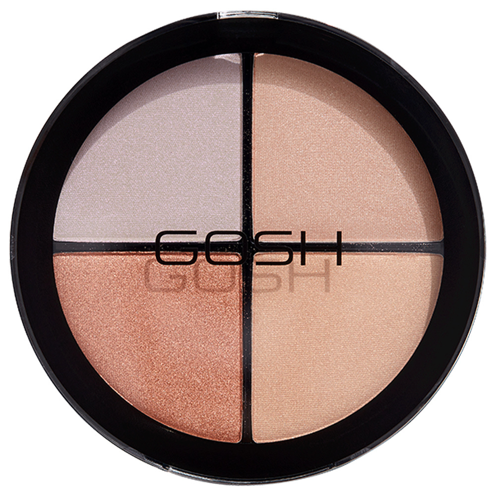 gosh copenhagen Strobe'n Glow Kit Palette 4 en 1 pour le strobing