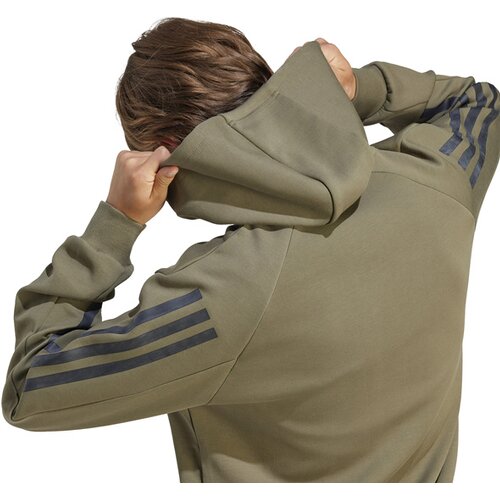 HERREN KAPUZENSWEAT FUTURE ICONS 3-STREIFEN