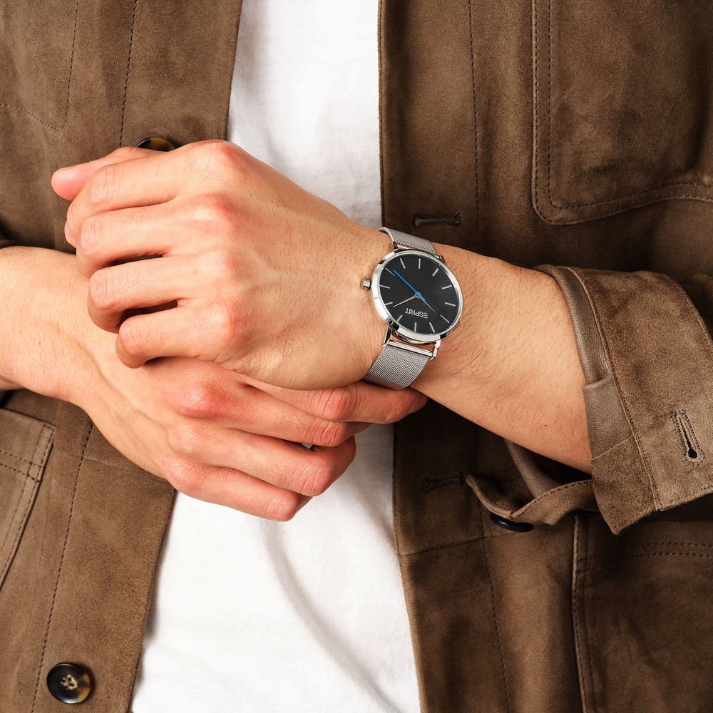 Esprit Montre pour hommes Acier inoxydable Montre