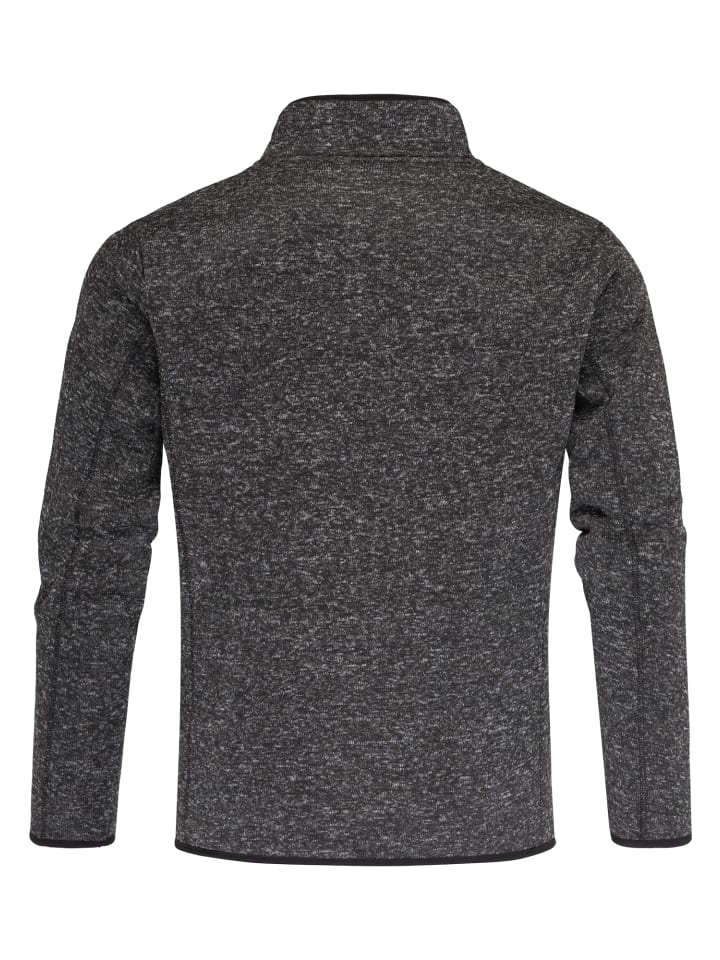 Amaci&Sons Fleecejacke HARVEY in Schwarz günstig kaufen