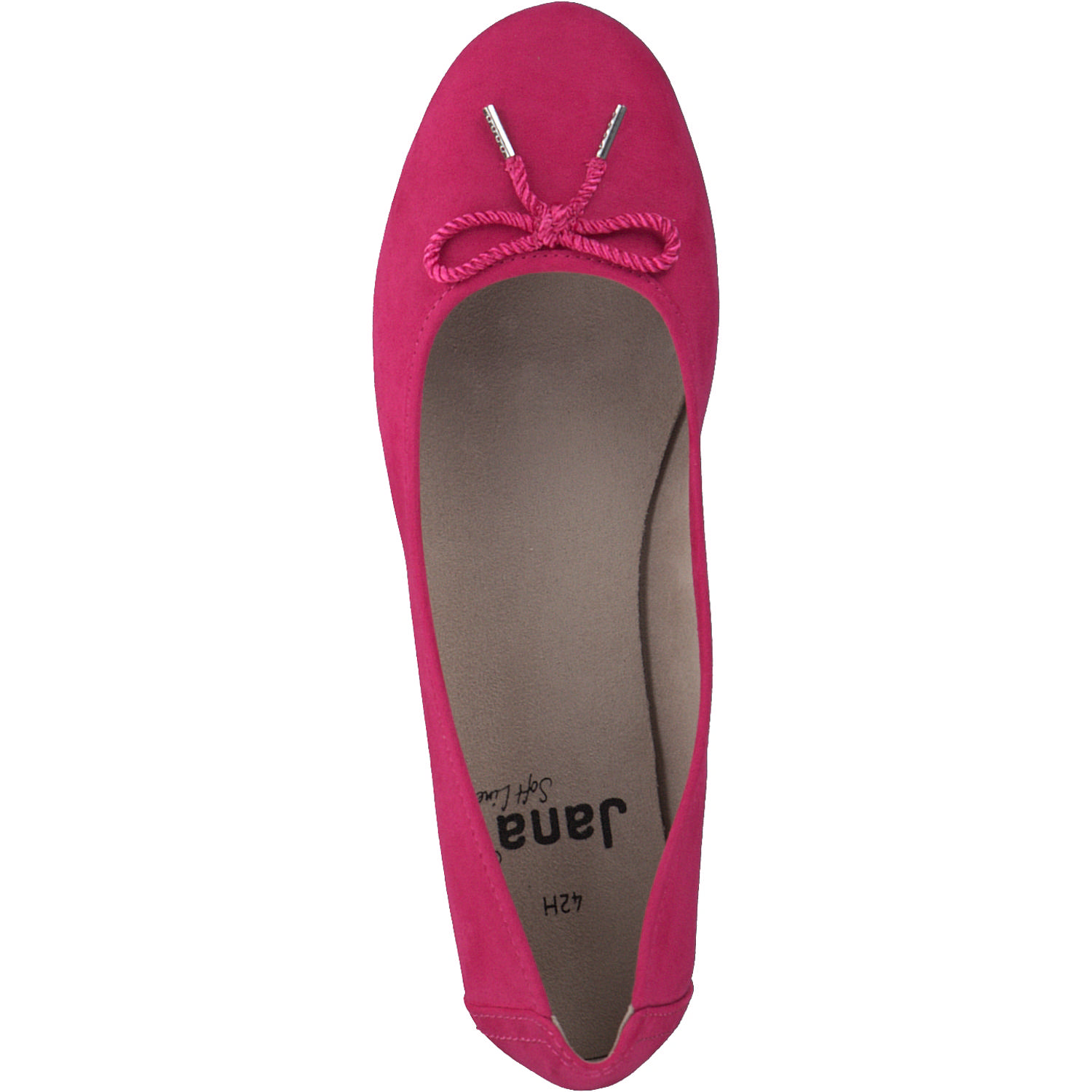 Jana Shoes 22164, Ballerinas, Damen, Rot