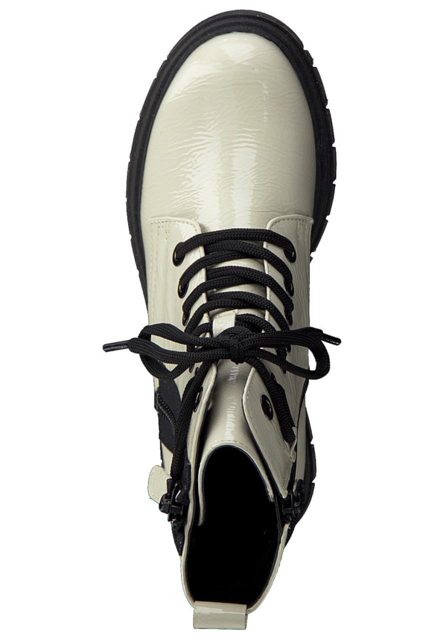 MARCO TOZZI Stiefeletten weiss