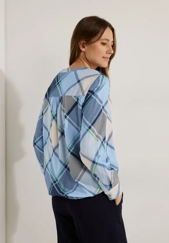 CECIL Karobluse mit Turn-Up Arm
