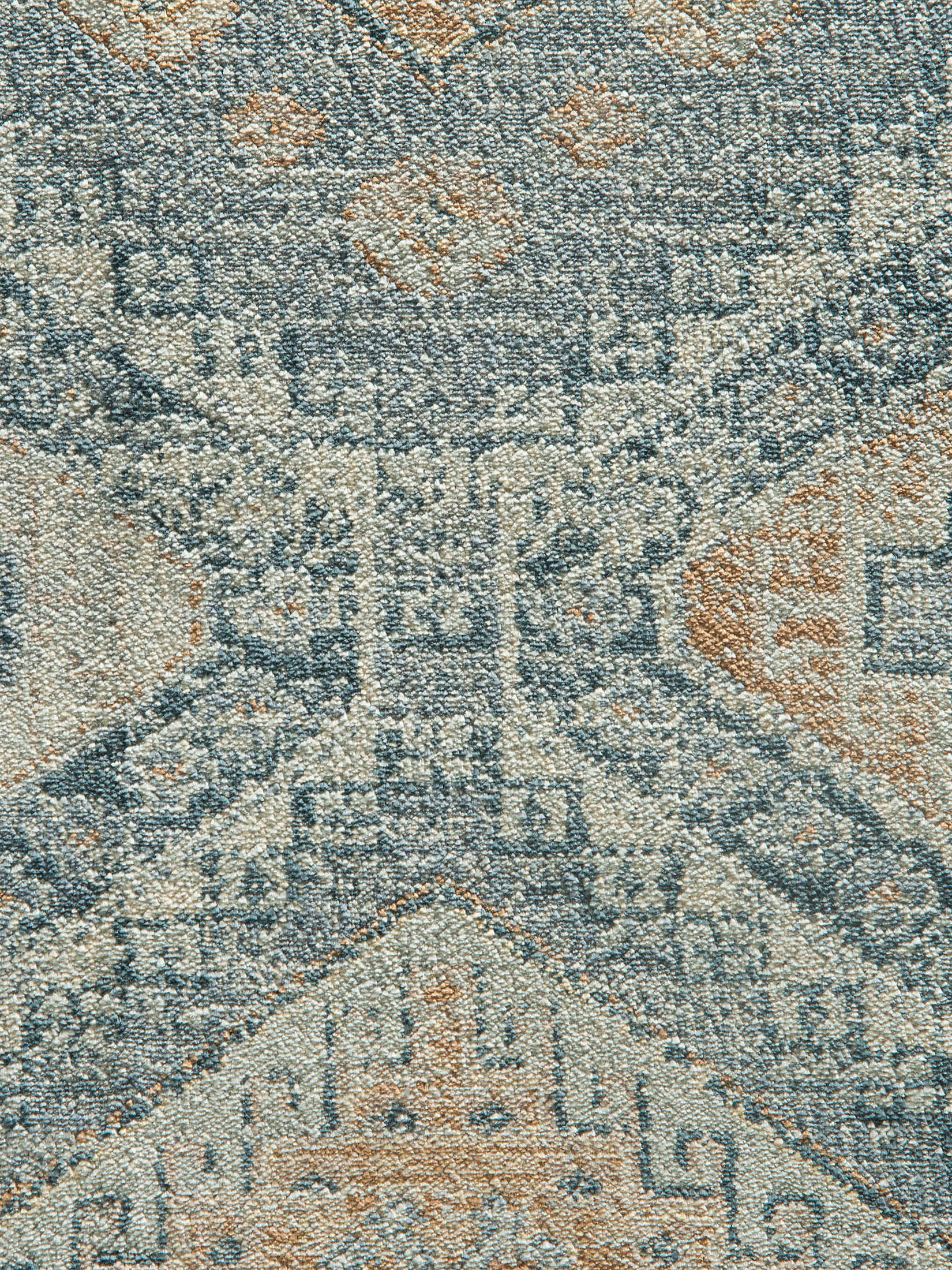Ardabil Vintage-Teppich, Vintage Blau