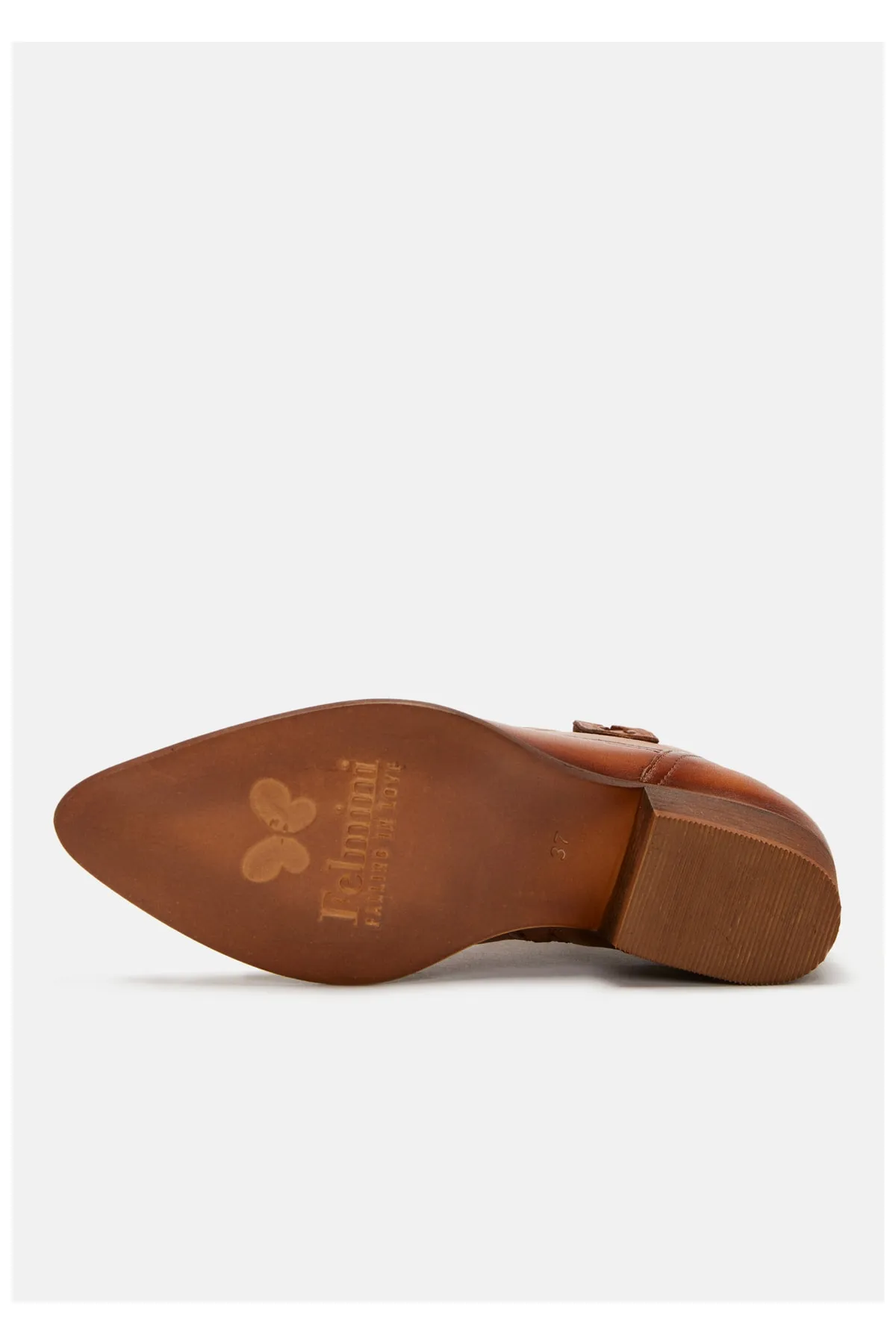 Felmini  Stiefelette - Braun - Blockabsatz