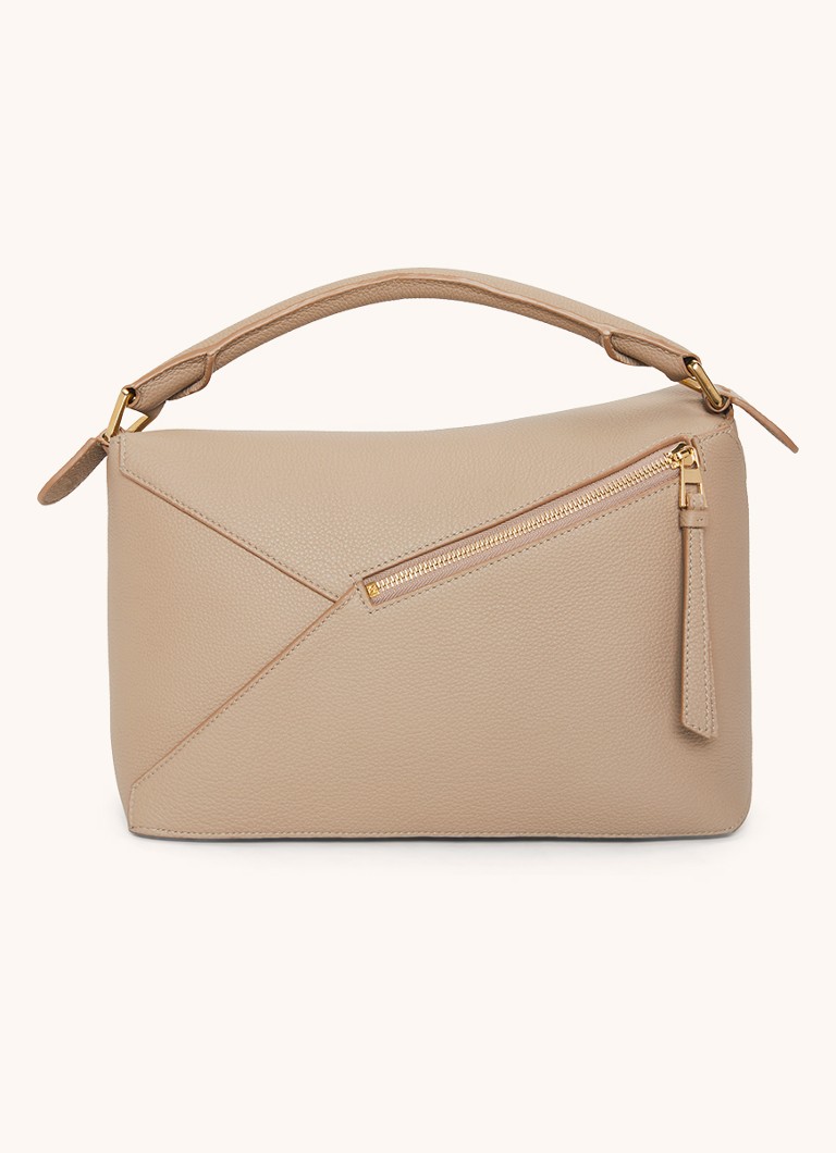 LOEWE Puzzle Edge -olkalaukku vasikannahkaa