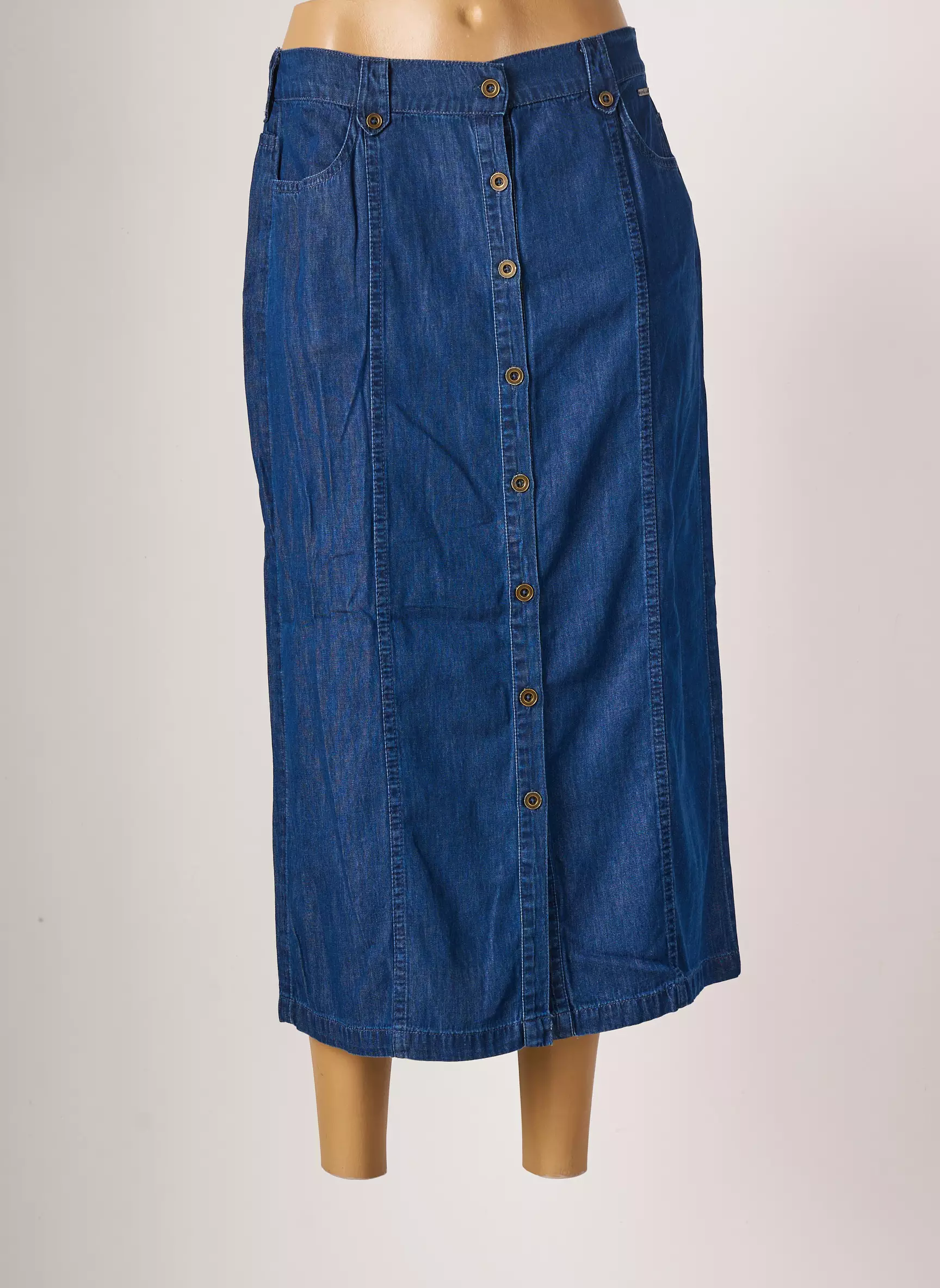 Agathe   Louise Jupes Longues Femme couleur bleu
