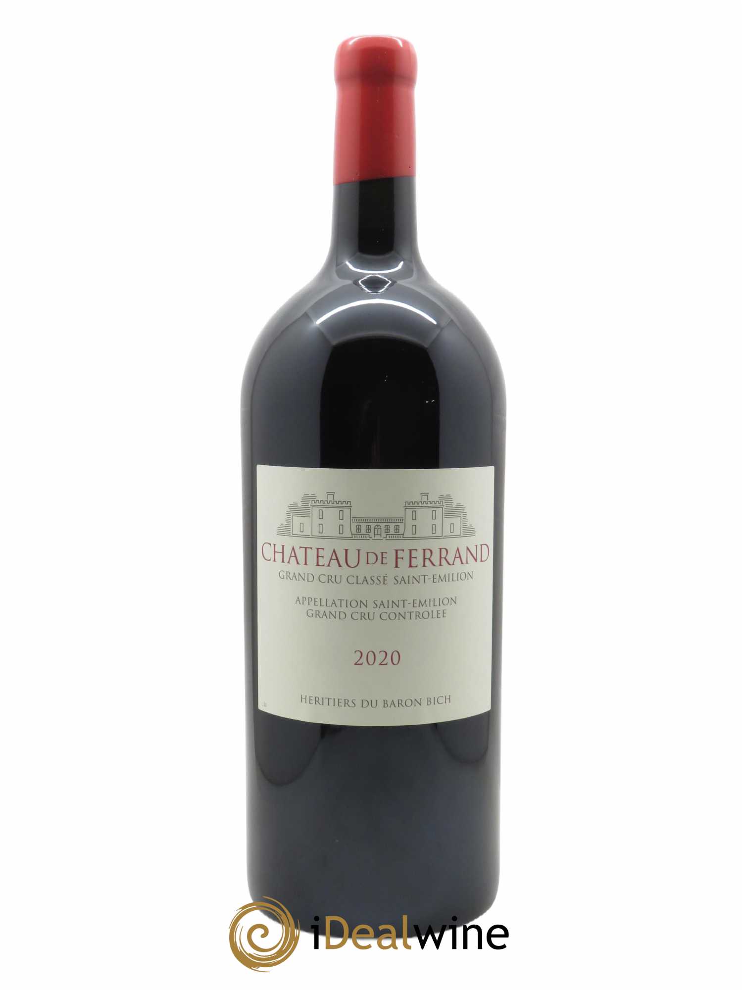 Château de Ferrand Grand Cru Classé  2020 - Lot de 1 Double-magnum