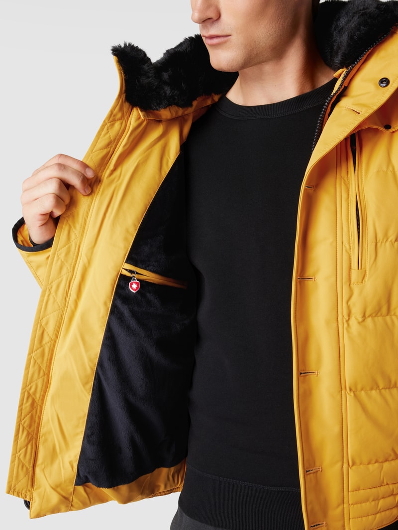 Starstream 640 Funktionsjacke mit abnehmbarer Kapuze in gelb