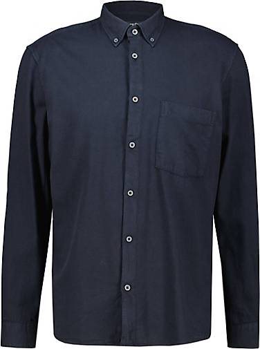Marc O'Polo Herren Hemd Regular Fit Langarm