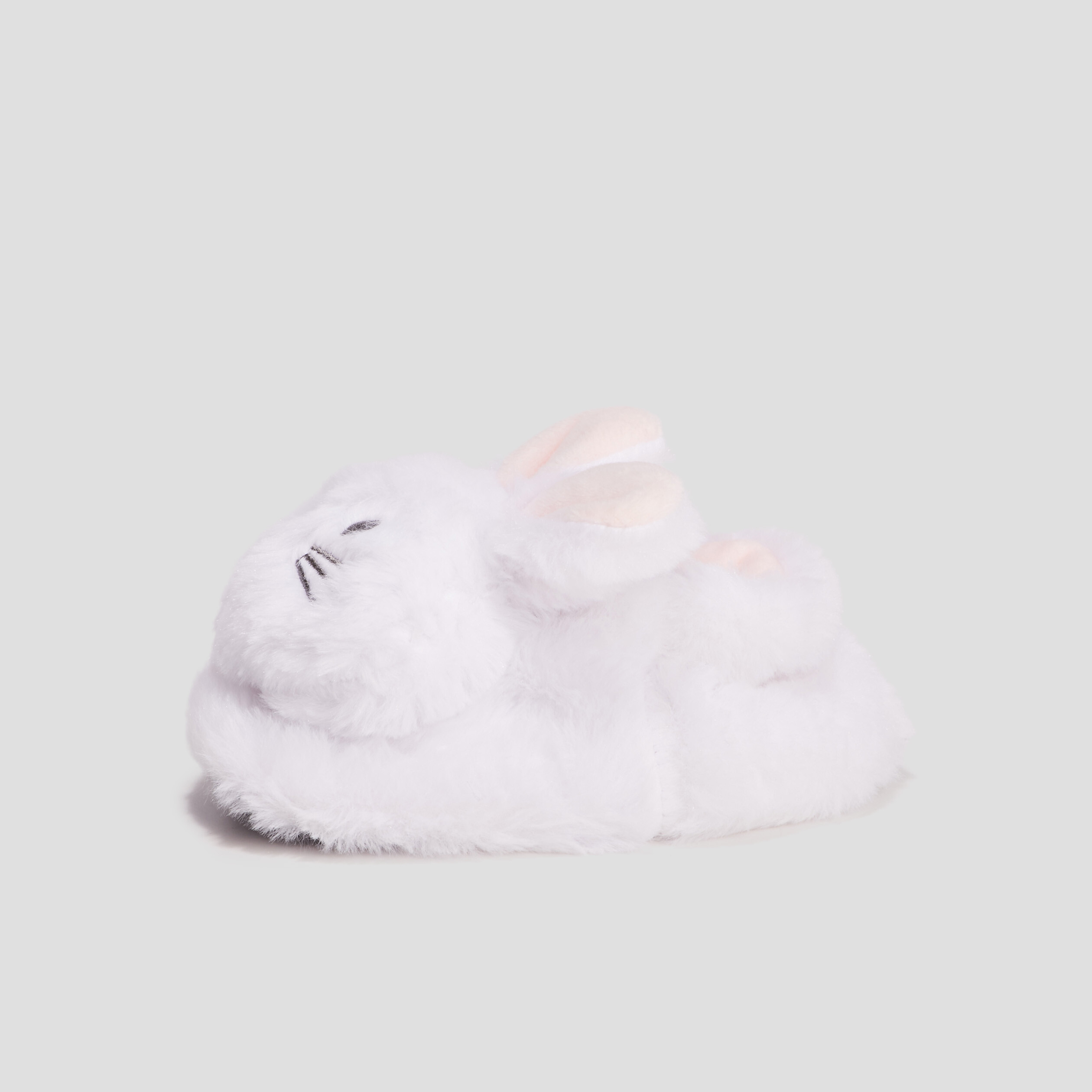 Chaussons fantaisie blanc bébé fille | La Halle