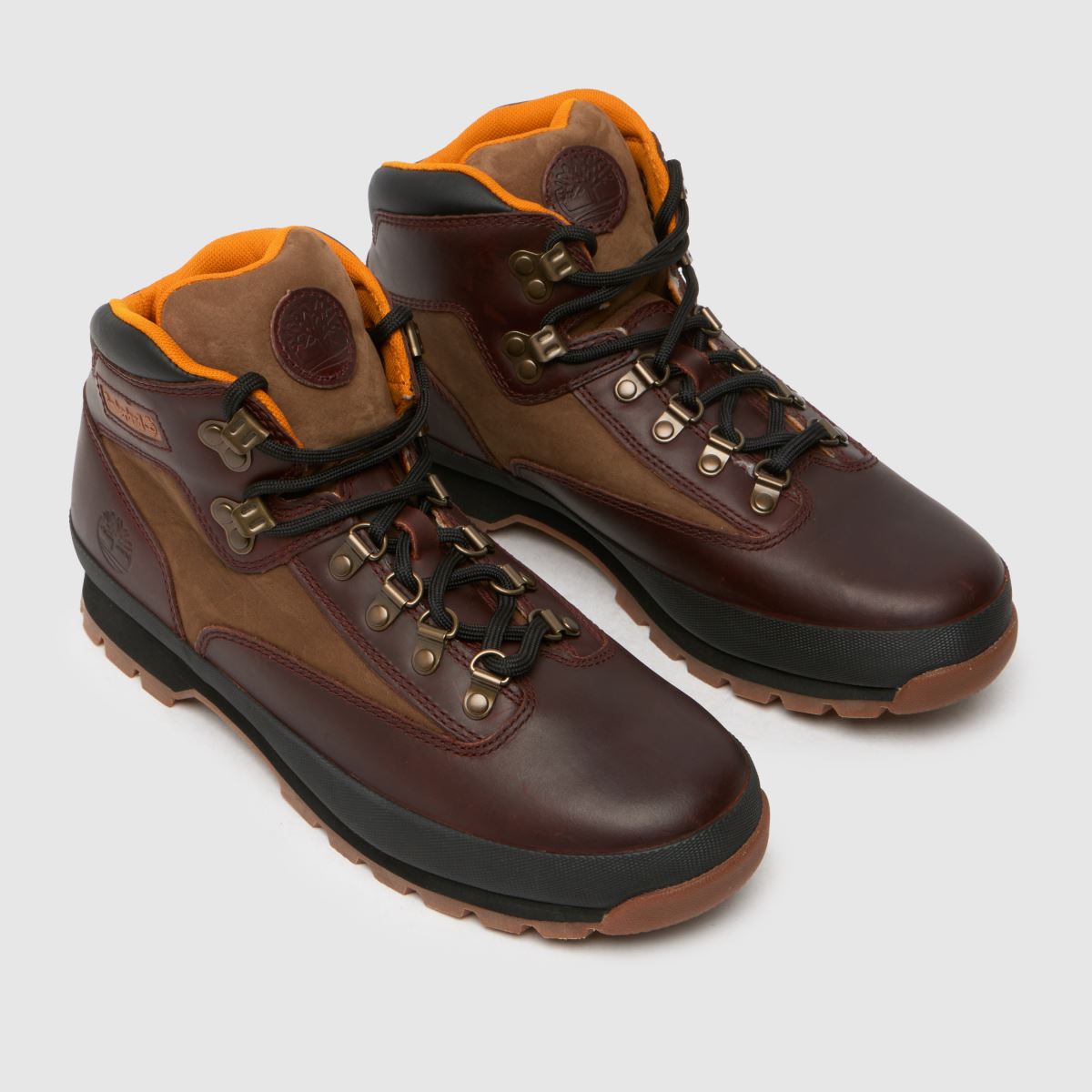 Timberland – Euro – Vinröda vandrarstövlar