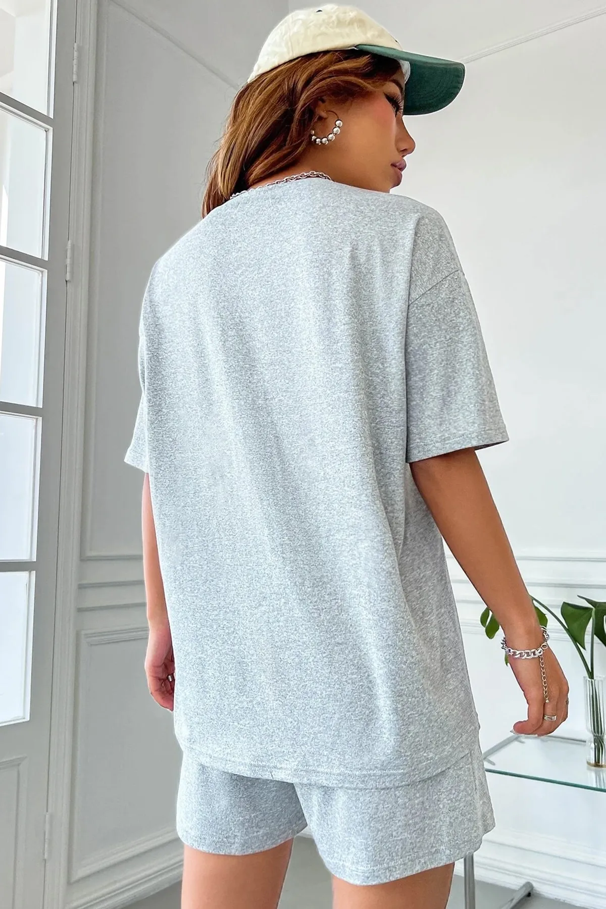 uyguntarz  Unisex-Shorts-Set aus gekämmter Baumwolle