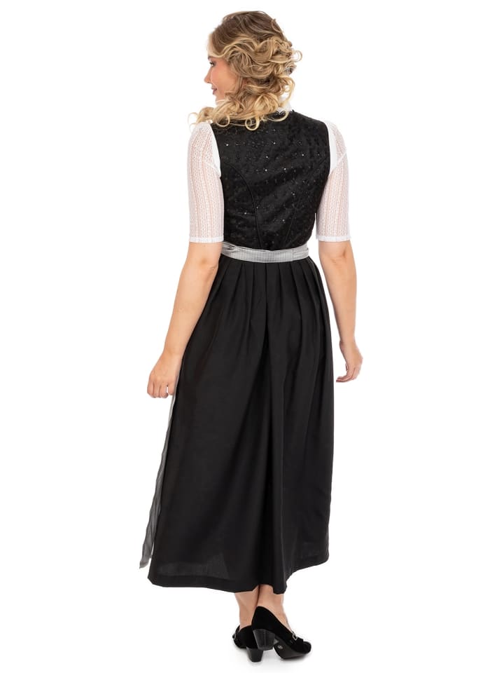 Gwandler Dirndl THERES in schwarz günstig kaufen