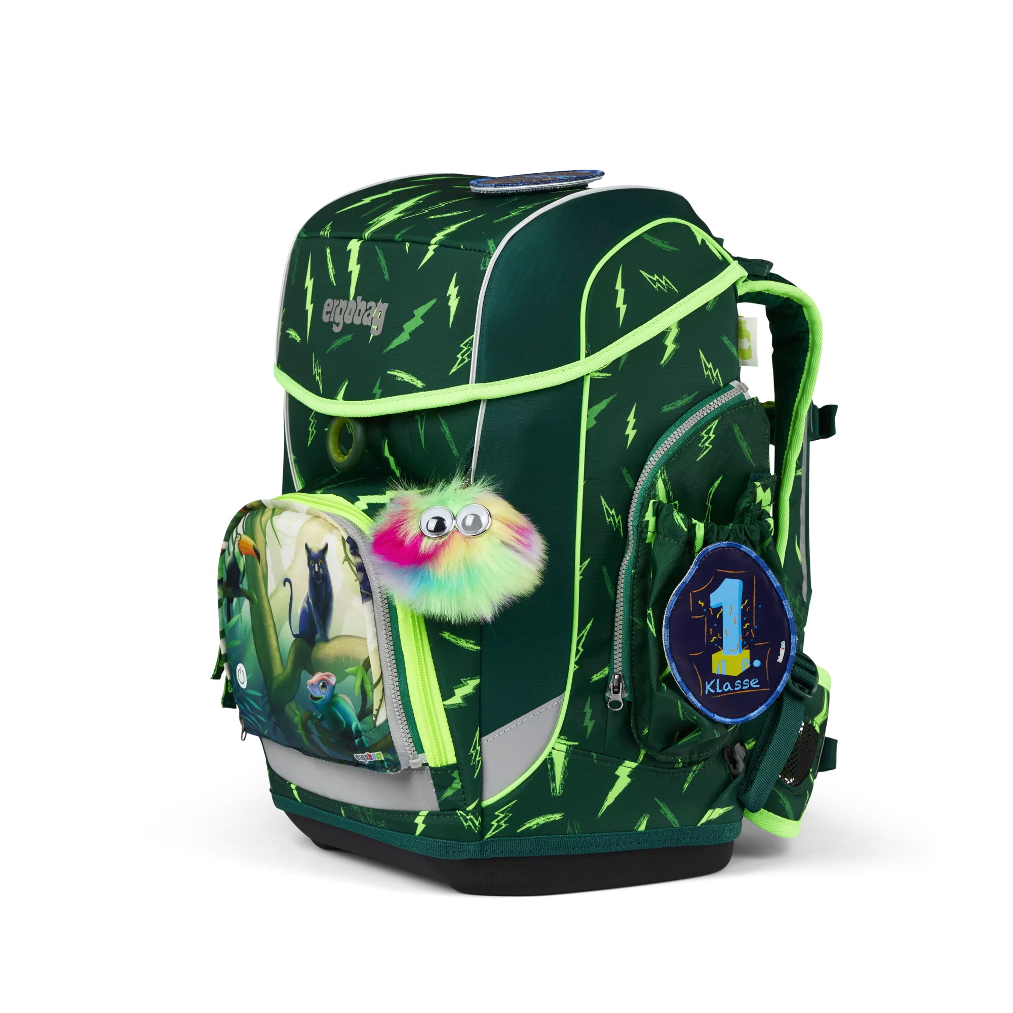 ergobag Schulranzen-Set Bärtastisch