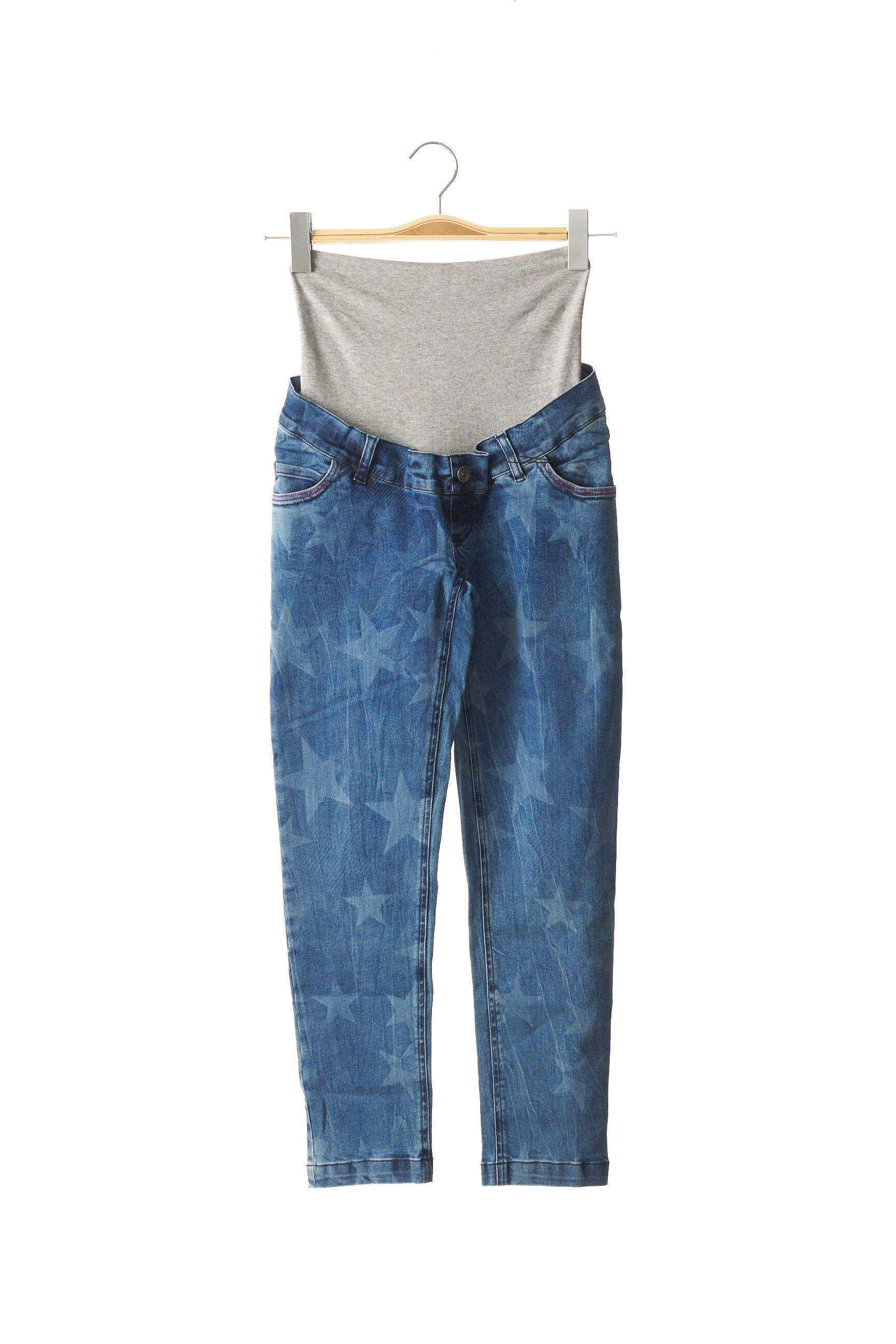Love2wait Pantacourts Maternite Femme couleur bleu
