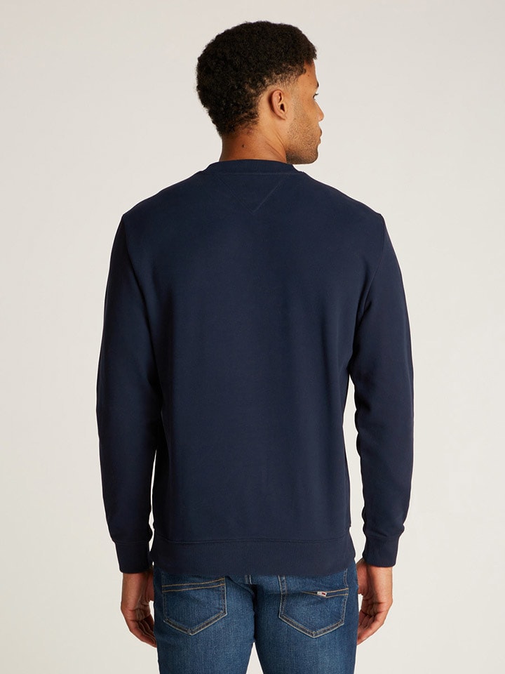 TOMMY JEANS Sweatshirt in Dunkelblau günstig kaufen