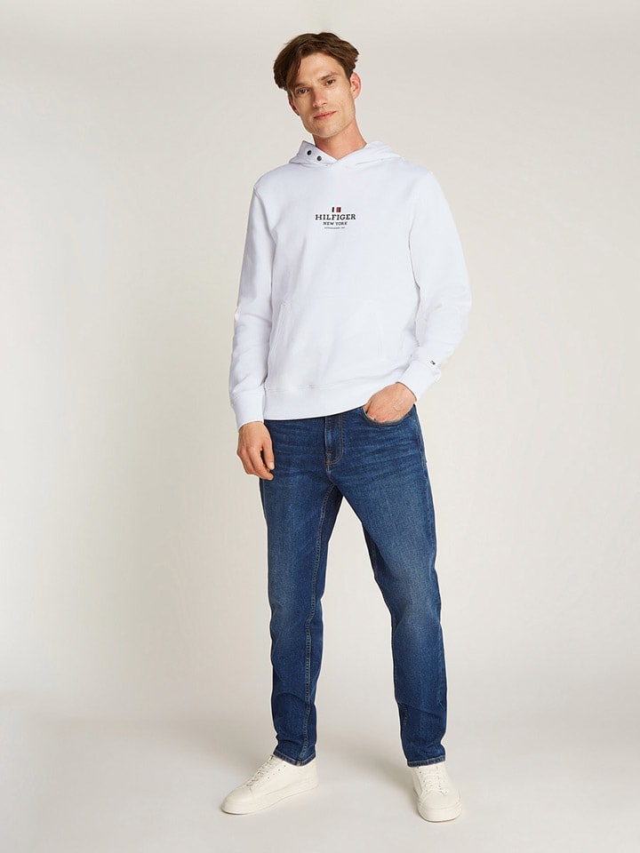 Tommy Hilfiger Hoodie in Weiß günstig kaufen