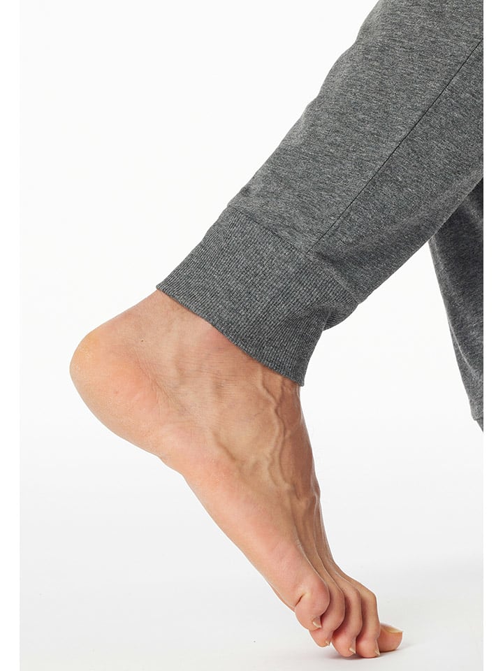 Schiesser Pyjama in Anthrazit günstig kaufen