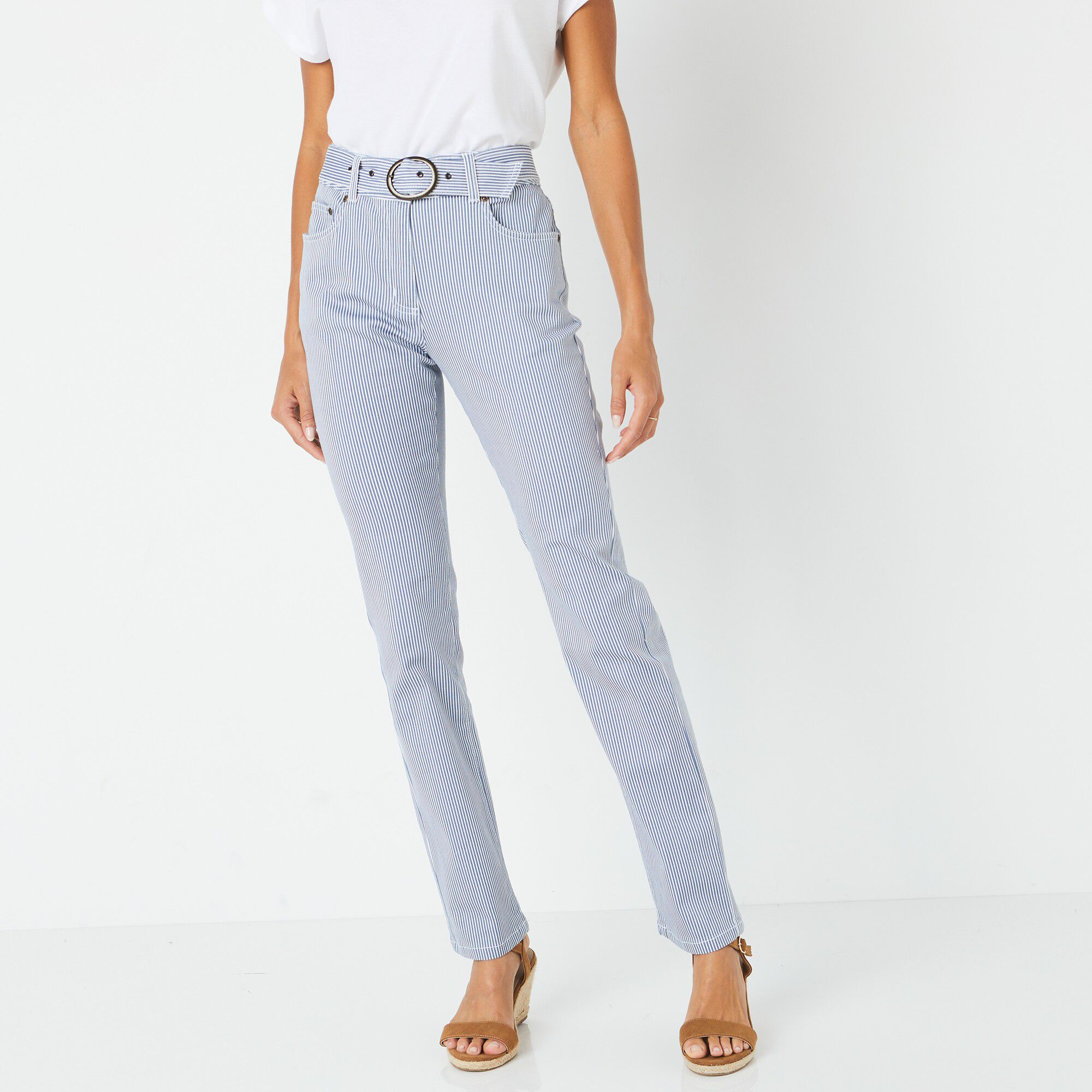 Pantalon rayé 