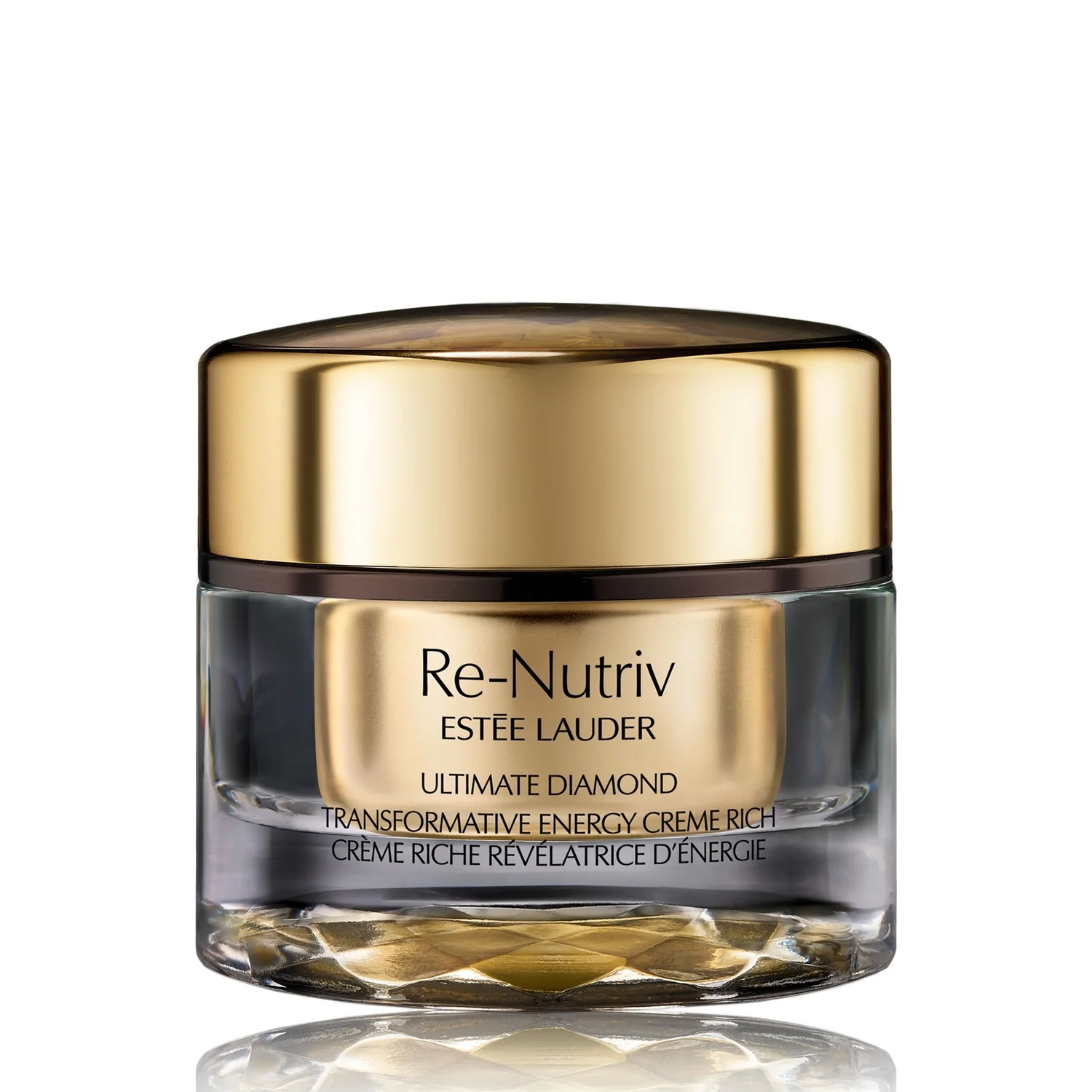 RE-NUTRIV Ultimate Diamond Transformative Energy Creme Rich - 24-Hour Lifting Facial Treatment, 24-Hour Illuminating Facial Treatment