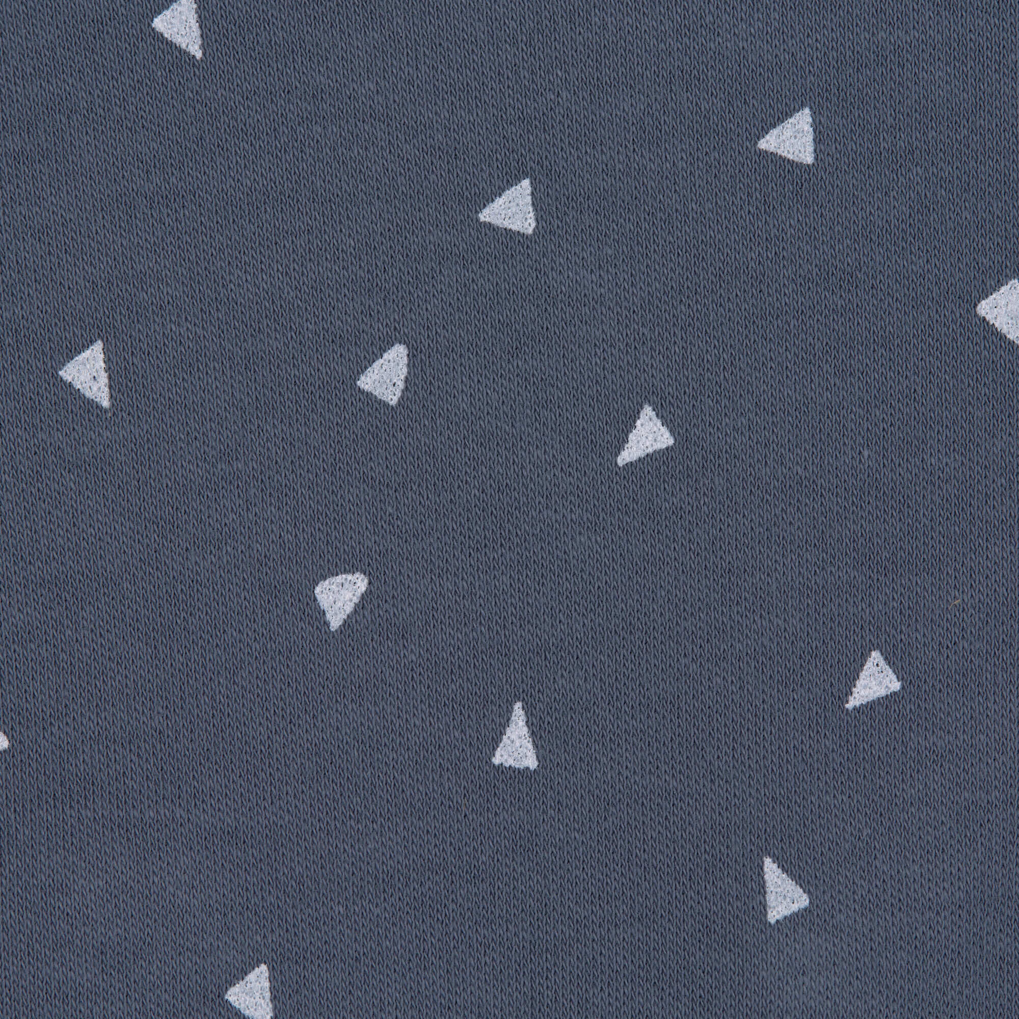 Baby Wickelshirt - Bio Baumwolle, Triangle, Blau