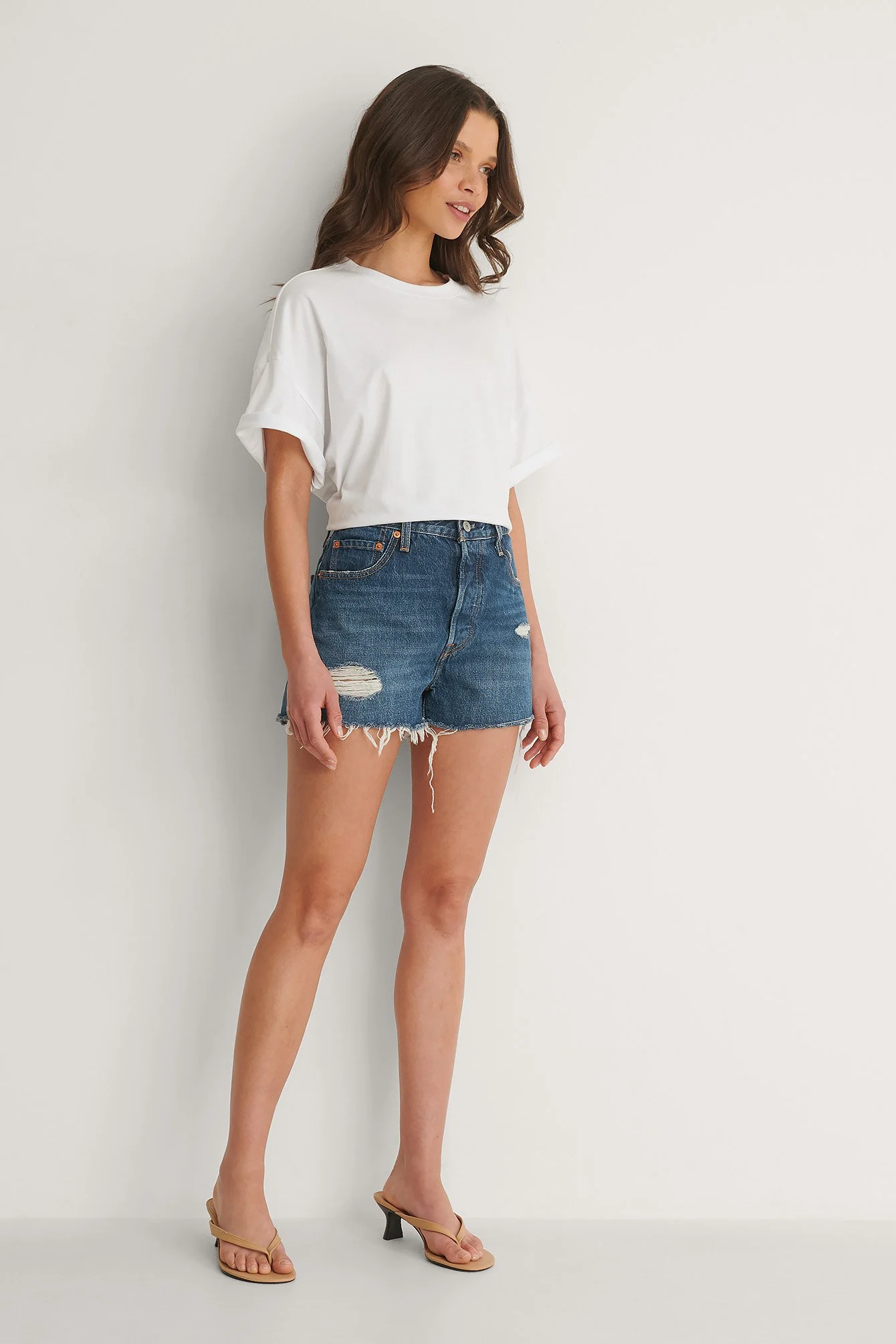501 High Rise Shorts
