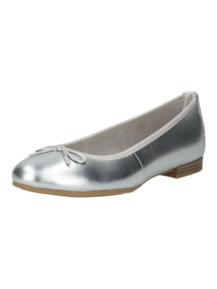 Tamaris Ballerinas in Silber günstig kaufen 37