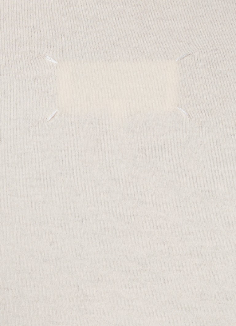 Maison Margiela T-krekls ar izšuvumu no logotipa