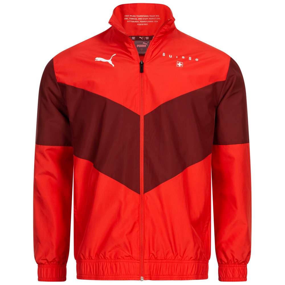 Schweiz PUMA Prematch Herren Jacke 764840-13