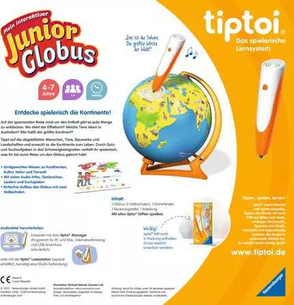 tiptoi® Mein interaktiver Junior Globus