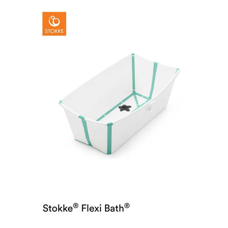 Baignoire pliable flexibath blanche aqua Stokke