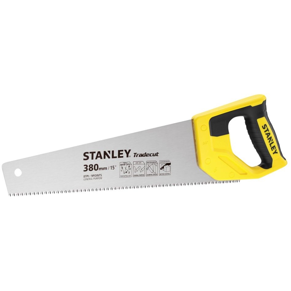 Serra para madeira Stanley STHT20348-1 Tradecut™ Universal 380 mm 7 TPI
