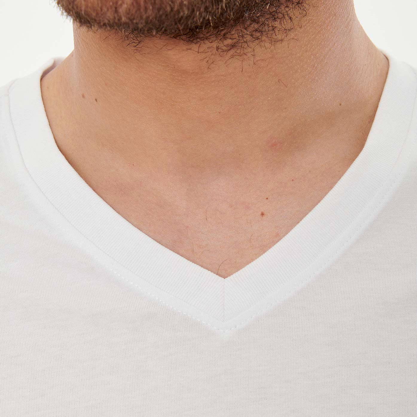 SETER  T-shirt blanc homme 100% coton bio