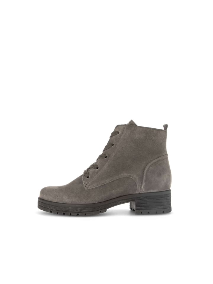 Gabor Comfort Schnürstiefeletten in grau günstig kaufen