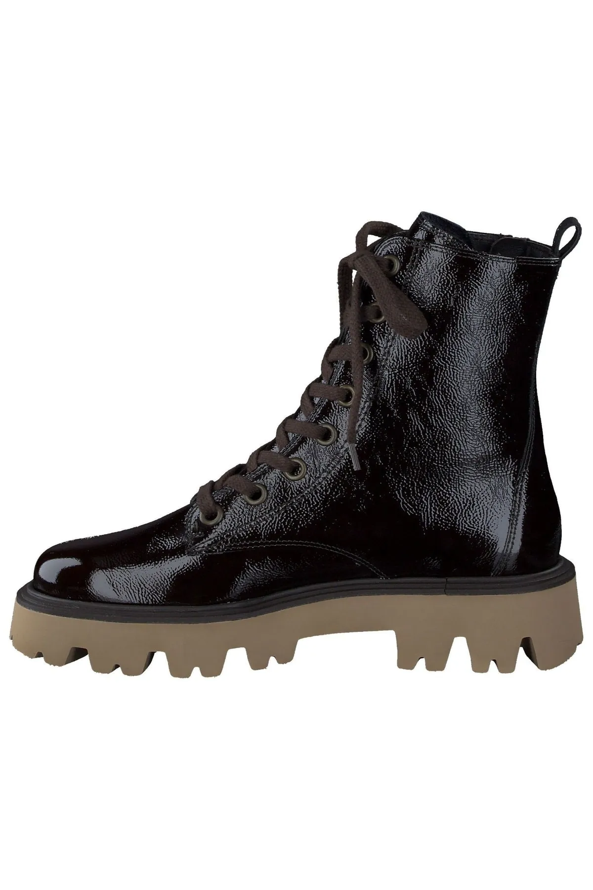 Paul Green  Stiefelette - Braun - Blockabsatz