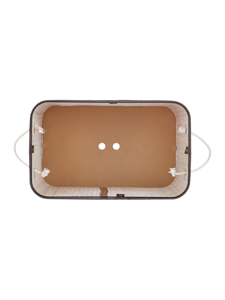 relaxdays Wäschesortierer in Natur - (B)55 x (H)63 x (T)35 cm günstig kaufen onesize