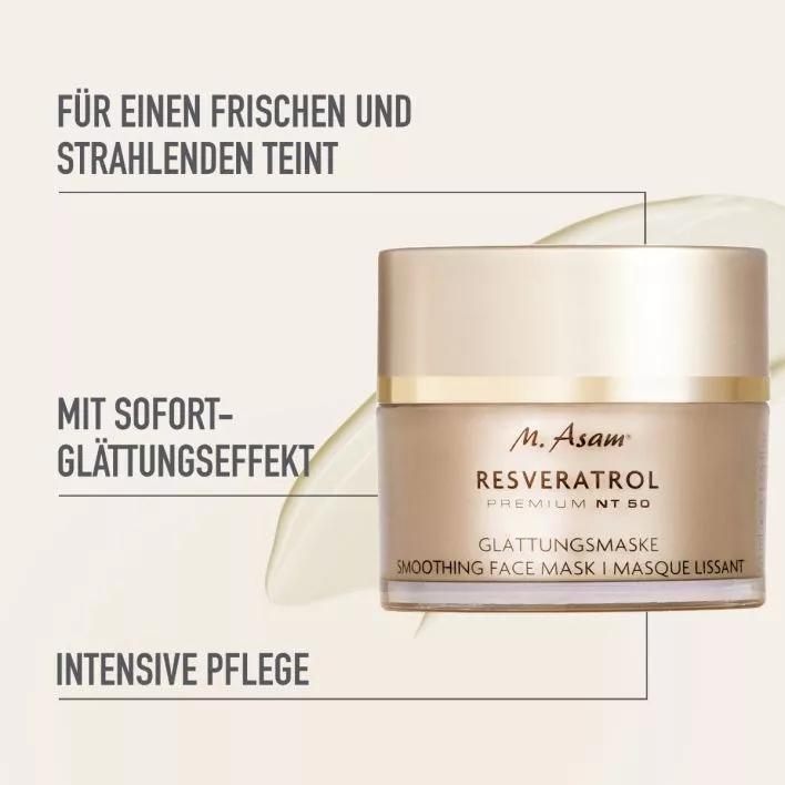 RESVERATROL PREMIUM NT50 Glättungsmaske