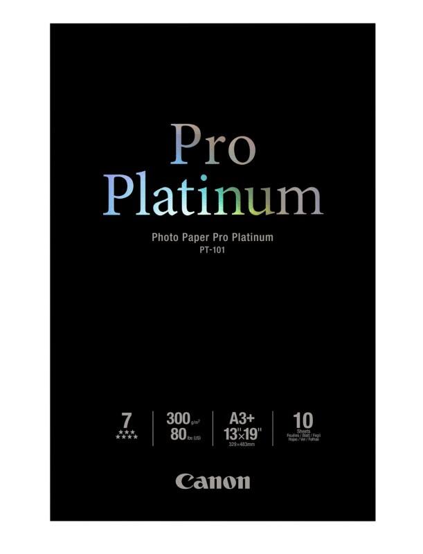 Canon Fotopapier PT-101 DIN A3  300 g/m² Weiß 10 Blatt