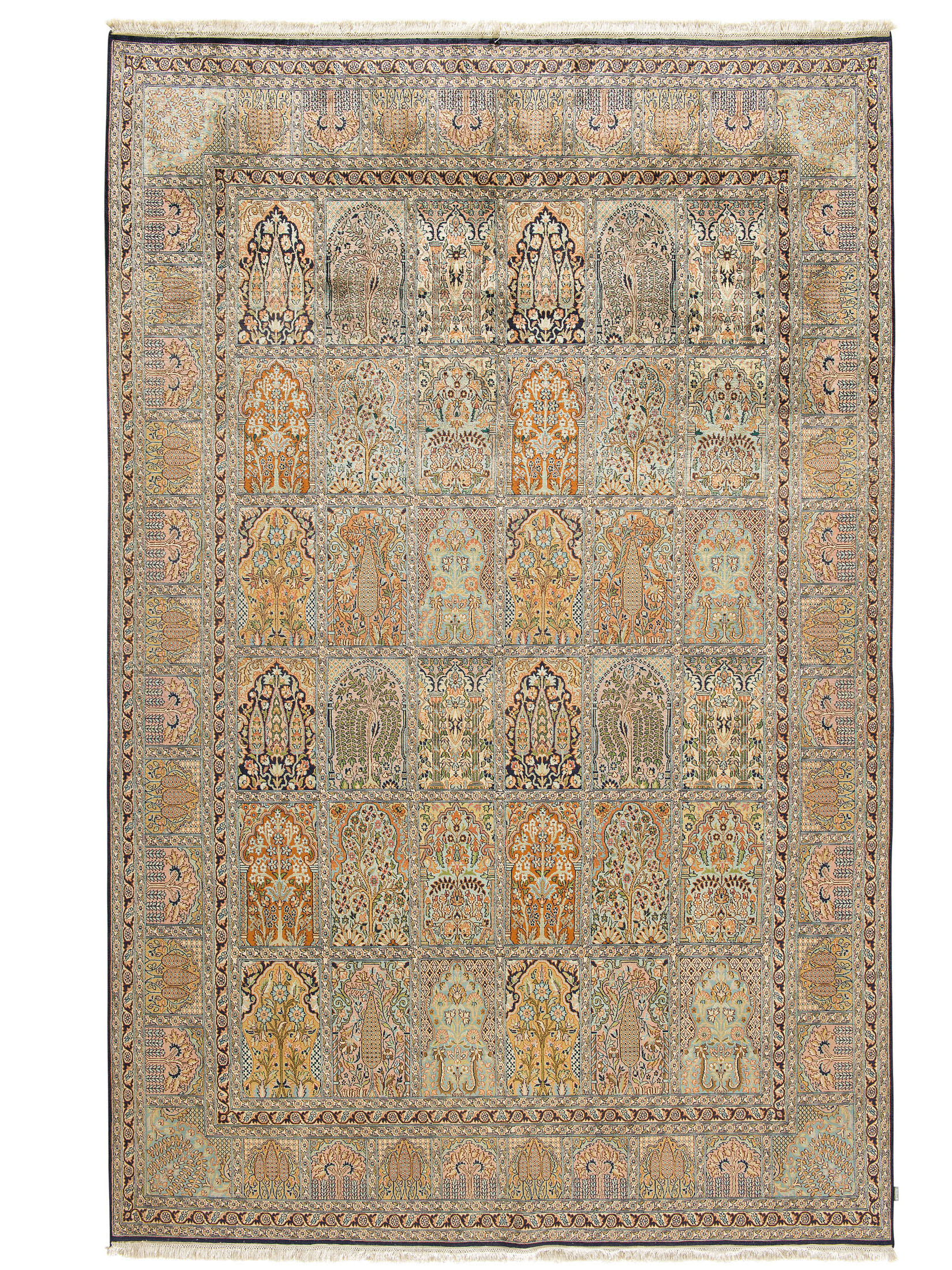 Kaschmir Seide 18/18 ca. 209 x 320 cm, Unikat / Einzelstück