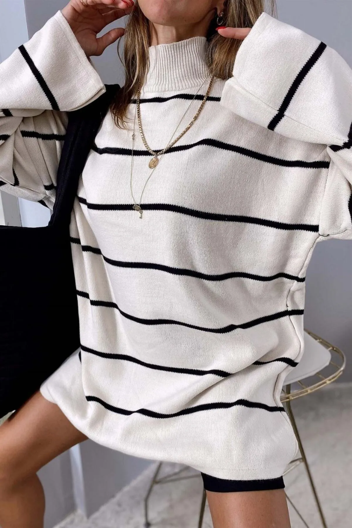 IŞILDA FASHION  Pullover - Beige - Regular Fit