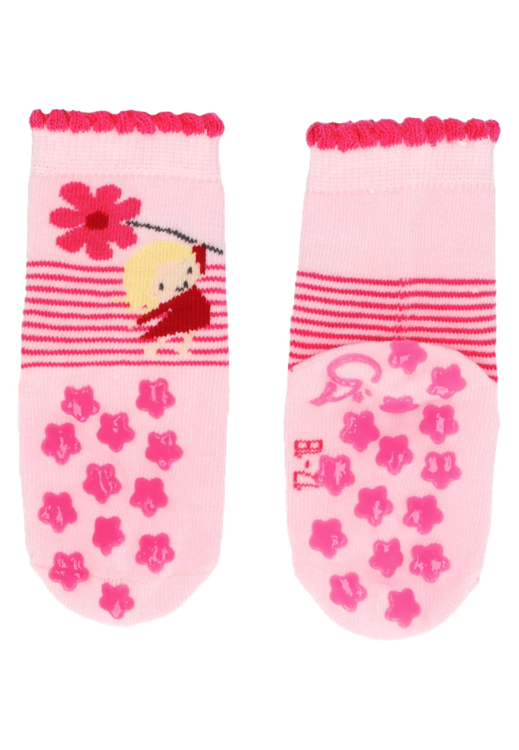 ABS Krabbelsocken im 2er Pack mit Motiv Kind