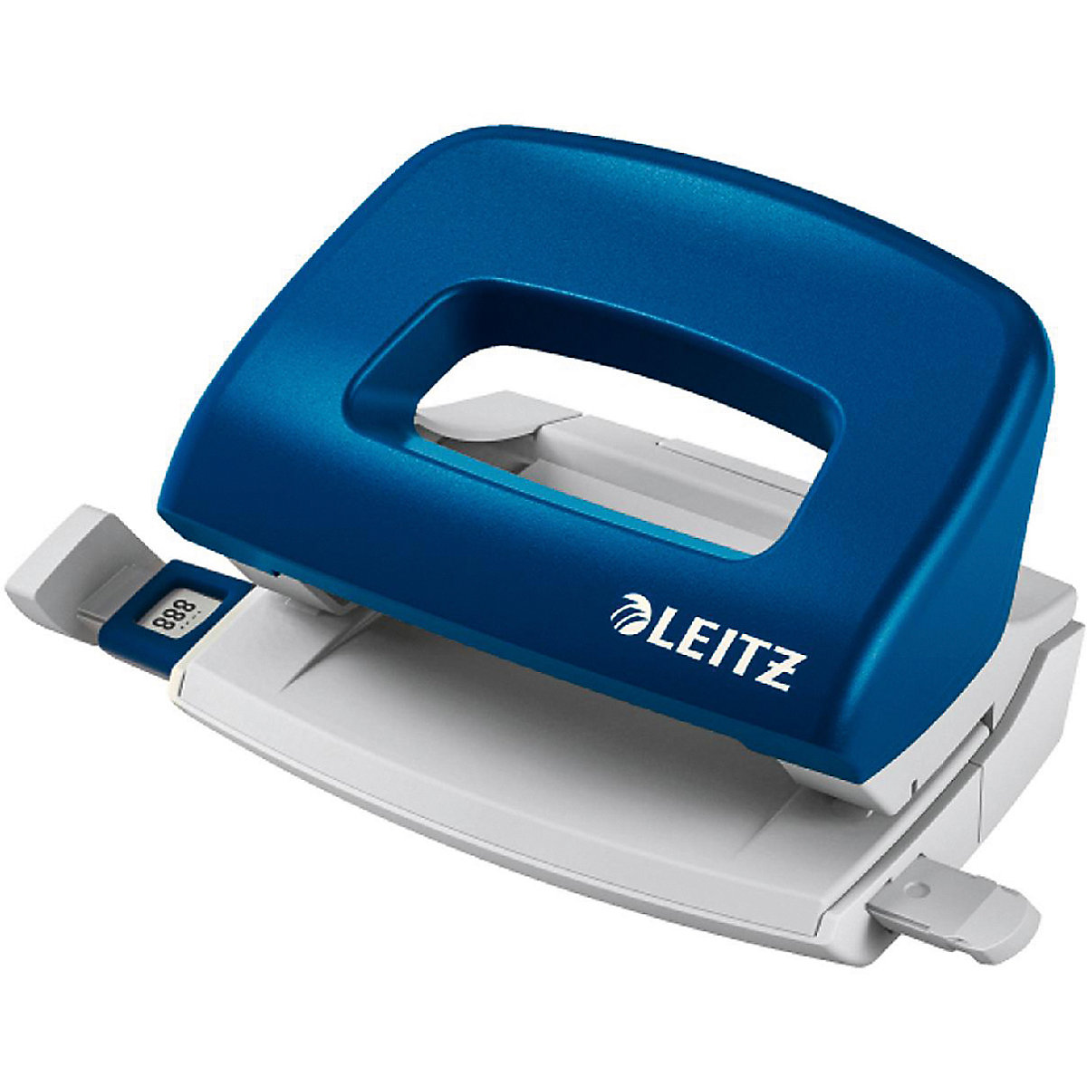 Locher klein Leitz blau