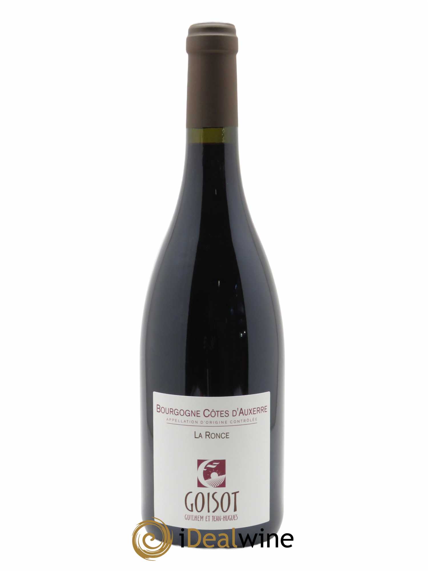 Bourgogne Côtes d'Auxerre La Ronce Goisot  2020 - Lot de 1 Bouteille