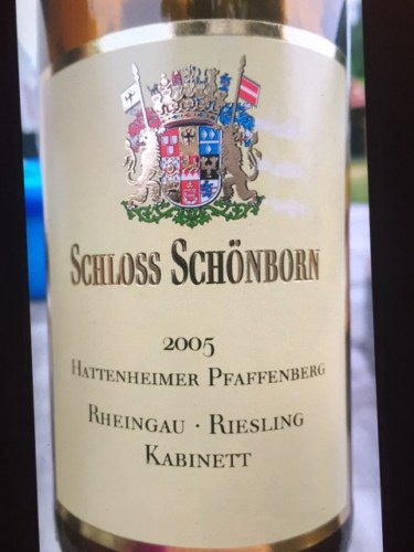 Domänenweingut Schloss Schönborn - Graf von SchönbornHattenheimer Pfaffenberg Riesling Kabinett 2019