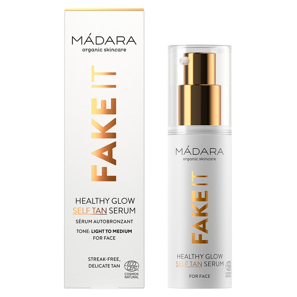 MÁDARA Fake It Healthy Glow Self Tan Serum 30 ml