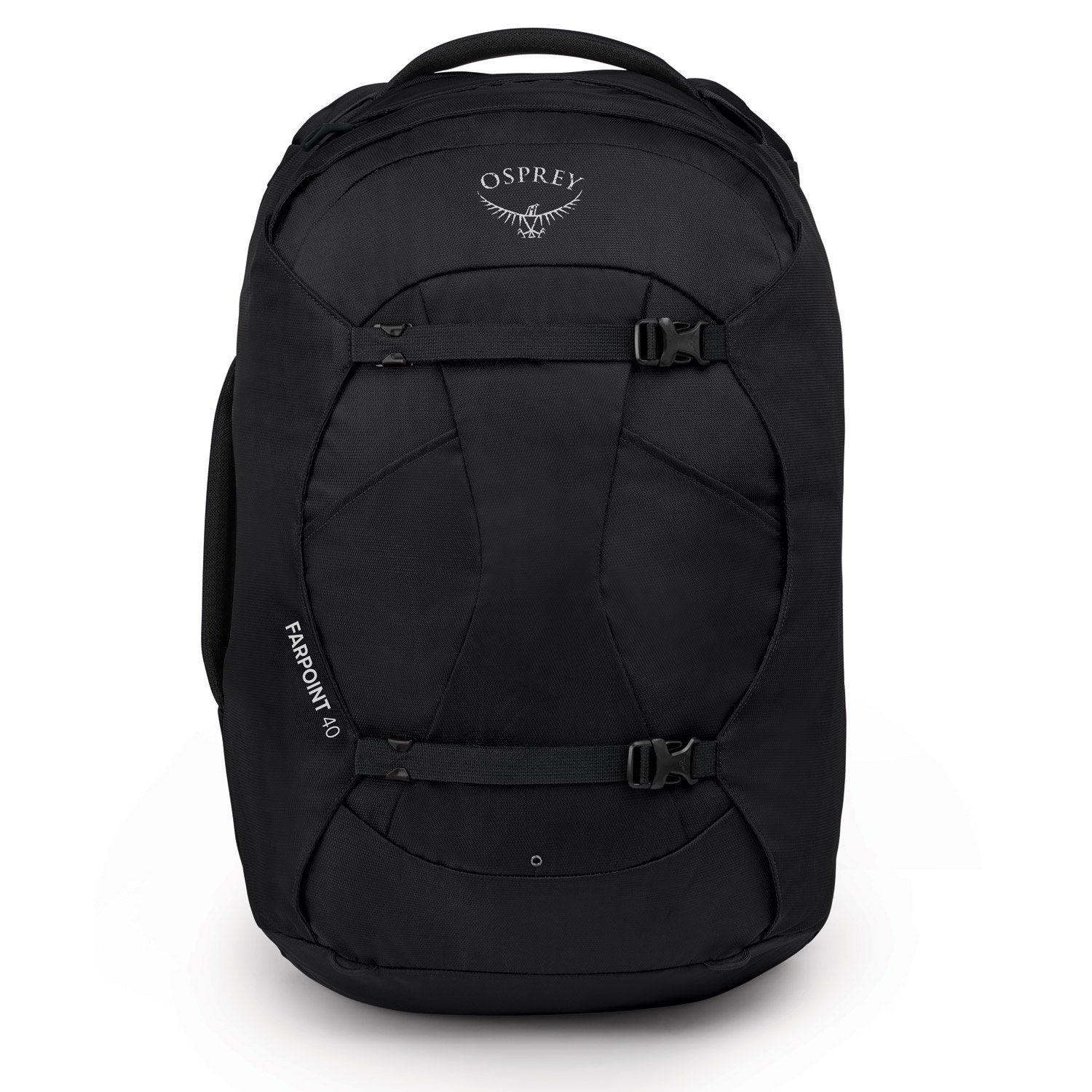Osprey Freizeitrucksack OSPREY Reise Rucksack Farpoint 40 Black (Stück, Stück), Rucksack