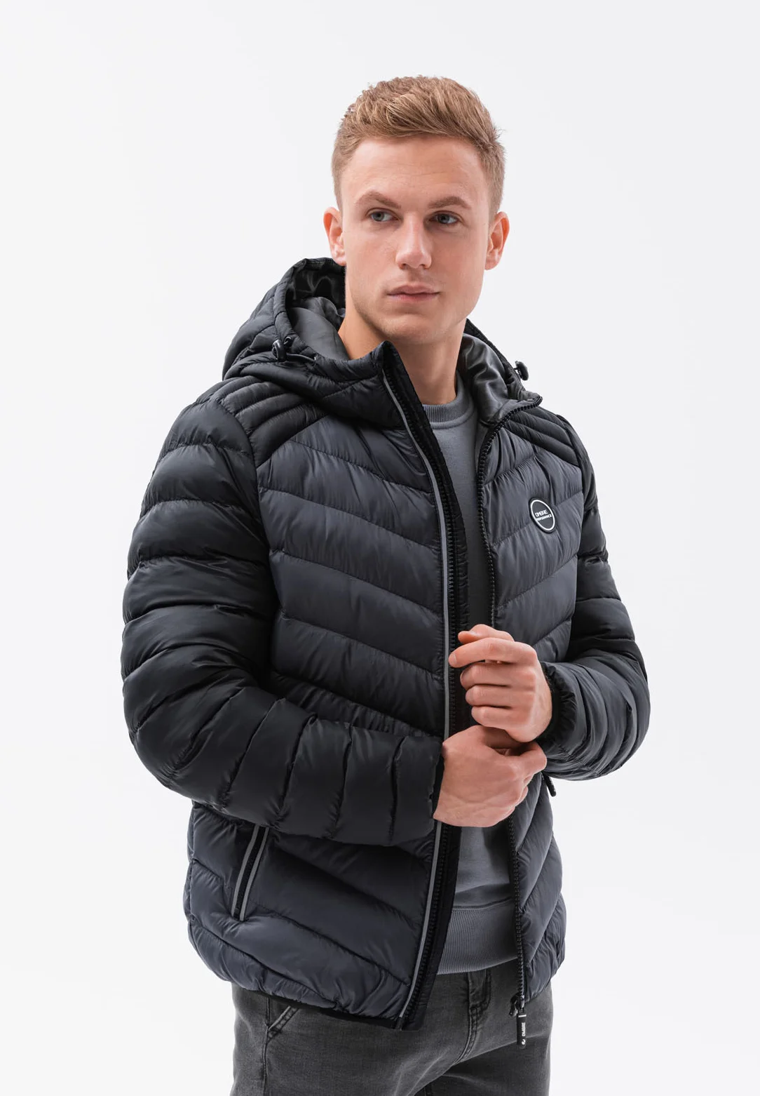 Chaqueta de invierno ombré
