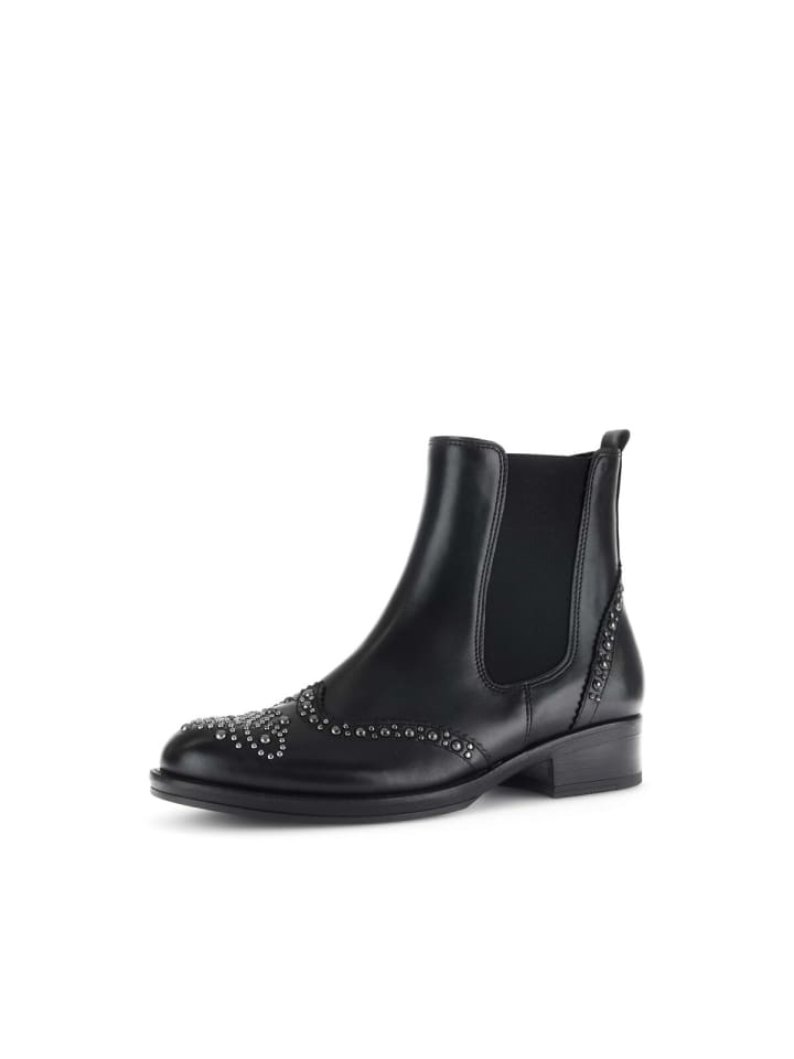 Gabor Fashion Chelsea Boots in schwarz günstig kaufen